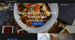 Desktop Screenshot of evildavesgrill.com