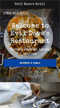 Mobile Screenshot of evildavesgrill.com